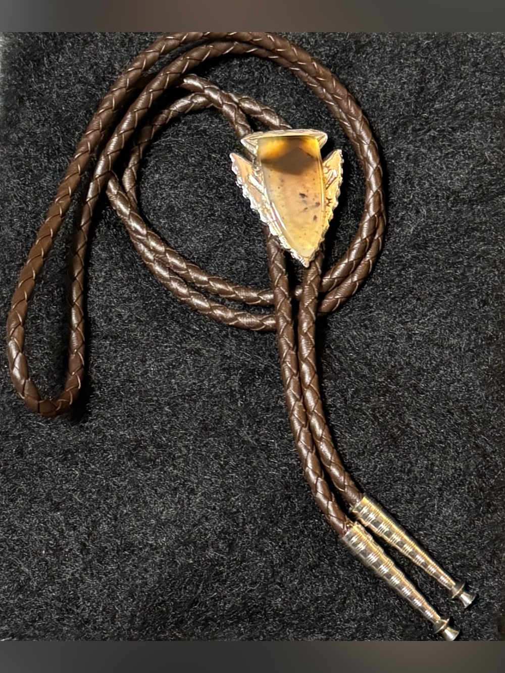 Vintage Arrowhead Bolo Tie
